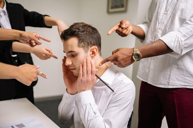 Tensions dans une équipe de travail