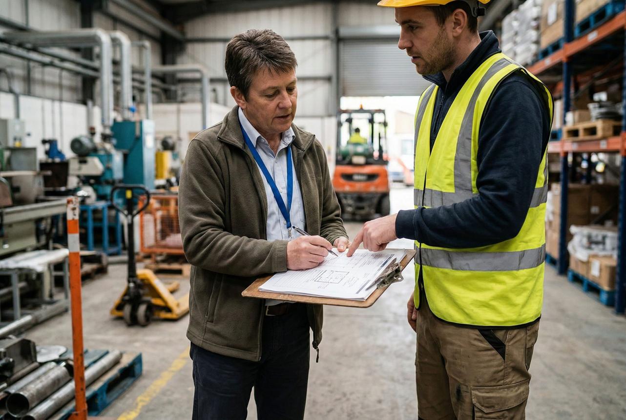 Évaluation des risques professionnels sur le terrain